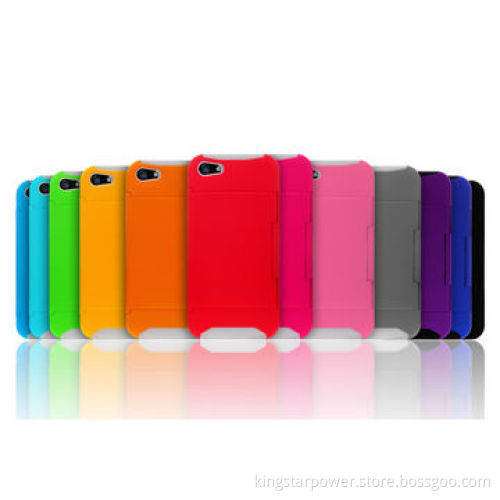 Hybrid Phone Case for iPhone 6, with ID Cash Credit Card Slots
